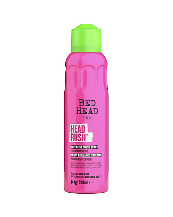 TIGI Bed Head Headrush - Спрей для придания блеска волосам 200 мл - hairs-russia.ru